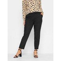 M&Co Petite Petite Black Slim Crepe Trouser