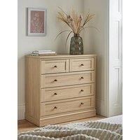 Very Home Darcy 3 + 2 Drawer Chest - Oak
