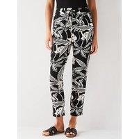 Everyday Tapered Leg Trouser - Print