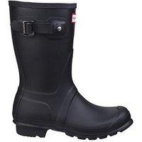 Hunter Original Short Calf Length Wellington Boots - Black