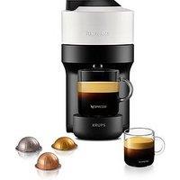 Nespresso Vertuo Pop Coffee Machine By Krups - White, Xn920140