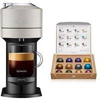 Nespresso Krups Vertuo Next Coffee Machine, Light Grey, Xn910B40