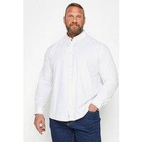 Badrhino Bre Long Sleeve Poplin Shirt - White