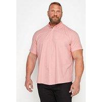 Badrhino Bre Short Sleeve Poplin Shirt - Pink