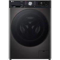 Lg Turbowash 360 Fwy916Bbtn1 11Kg Wash, 6Kg Dry, 1400 Spin Washer Dryer - Platinum Black