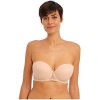 Freya Tailored Underwired Moulded Strapless Bra - Nude