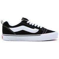 Vans Mens Knu Skool Trainers - Black/White