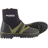 Snowbee Rockhopper Spike Sole Wading Boots - Black/Green