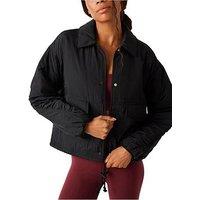 Fp Movement Women'S Movement Off The Bleachers Coaches Jacket - Black