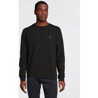 Boss Westart Relaxed Fit Sweatshirt - Black
