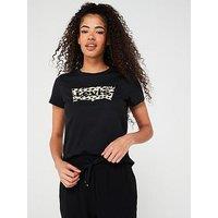 Levi'S Graphic Perfect T-Shirt - Bw Leopard Caviar