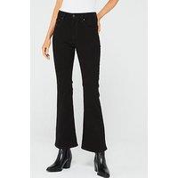 Levi'S 726 High Rise Flare Jeans - Night Is Black