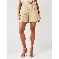 V By Very Tie Front Detail Shorts