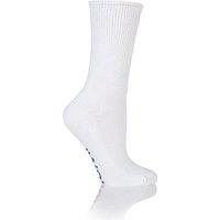 Heat Holders 3 Pair Ladies Iomi Footnurse Cushion Foot Diabetic Socks - White