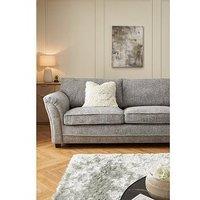 Very Home Dury Chunky Weave 3 Seater Standard Back Sofa - Fsc Certified