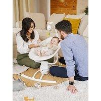 Badabulle Lateral Nursery Baby Swing With Remote Control- Cream