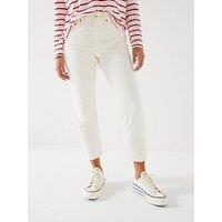 Levi'S 501 Levis Crop Jeans - Ecru Booper No Damage