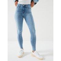 Levi'S 310 Shaping Super Skinny Jean - Off Kilter Clean Hem - Blue