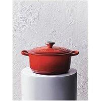 Le Creuset Signature Cast Iron Round 22 Cm Casserole In Cerise