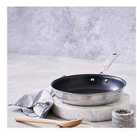 Le Creuset Classic 3-Ply Stainless Steel Non-Stick Frying Pan 24Cm