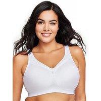 Glamorise Magiclift Seamless Everyday Bra - White