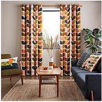 Orla Kiely Multi Stem Eyelet Curtains