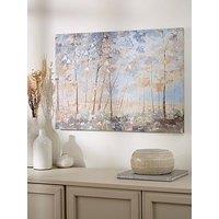 The Very Collection Printed Canvas Landscape Spring Trees 50X70Cm