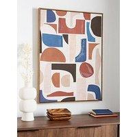Very Home Capped Canvas Abstract Multi Shapes 60X80Cm