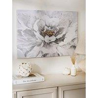 Very Home Printed Canvas Large White Flower 50X70Cm