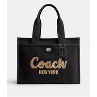 Coach Cargo Small Tote Bag - Black