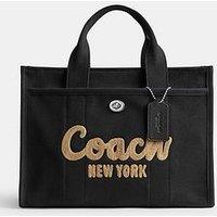 Coach Cargo Medium Tote Bag - Black