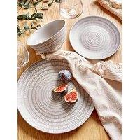 Very Home Pierre 12-Piece Dinner Set In Natural