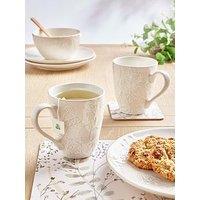 Very Home Meadow Set Of 4 Mugs