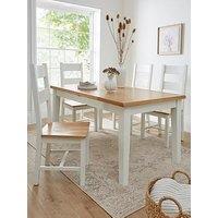 Very Home Hamilton 160 - 210 Cm Extending Table + 4 Chairs