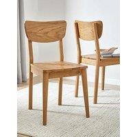 Very Home Sumati Dining Chair Pair - Contains Solid Wood