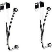 Croydex Set Of 2 Over Door Hooks