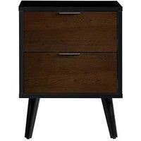 Julian Bowen Alba 2 Drawer Bedside