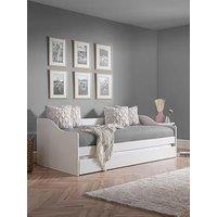 Julian Bowen Elba Daybed Frame With Guest Bed - White