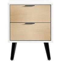 Julian Bowen Alba 2 Drawer Bedside