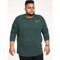 D555 Front And Back Printed T-Shirt - Green