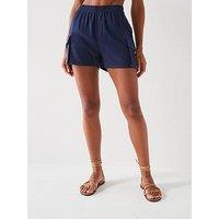 V By Very Linen Blend Cargo Short