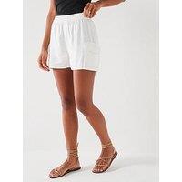 V By Very Linen Blend Cargo Short