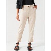 V By Very Linen Blend 5 Pocket Trouser