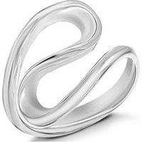 The Love Silver Collection Sterling Silver Double-Loop Ring