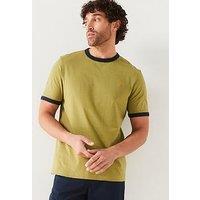 Farah Groves Regular Fit Ringer T-Shirt - Bright Green