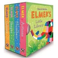 Elmer 4 Book Set - Colours, Numbers, Shapes, Actions