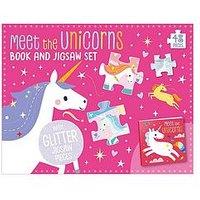 Unicorn Meet The Unicorns - Touch And Play Jigsaw And Book