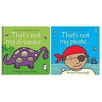 That'S Not My Dinosaur And Pirate - 2 Book Set