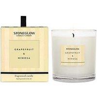 Stoneglow Modern Classics Tumbler Candle &Ndash; Grapefruit And Mimosa