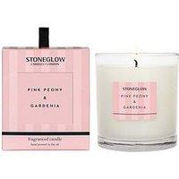 Stoneglow Modern Classics Tumbler Candle &Ndash; Pink Peony And Gardenia